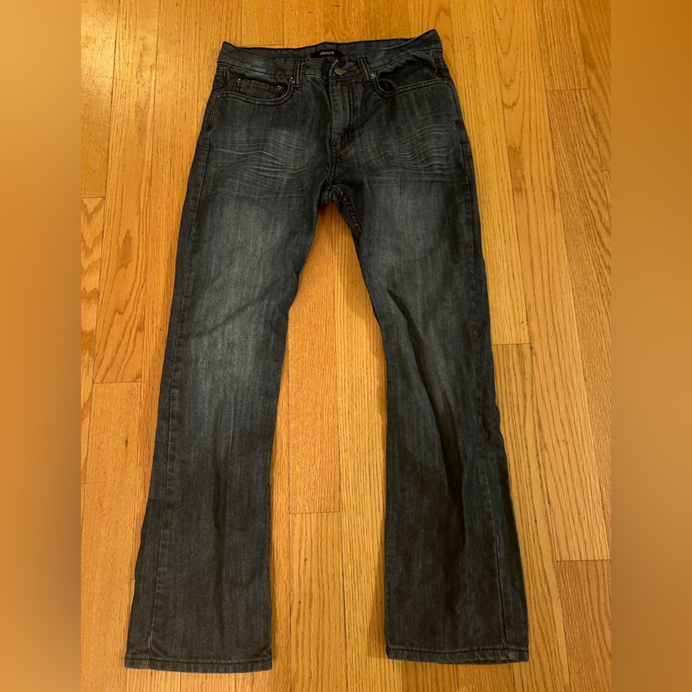 Men's Alfani Straight Dark Jeans 30x30